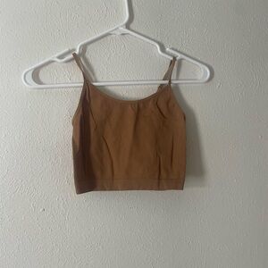 Wild Fable Tan Ribbed Camisole